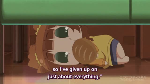 puchimas: "so I've given up on just about everything"